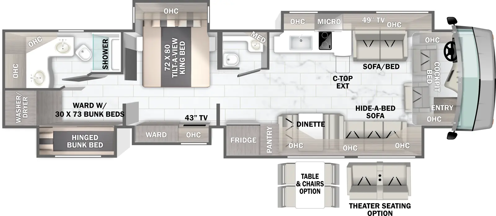 Berkshire 45E Floorplan